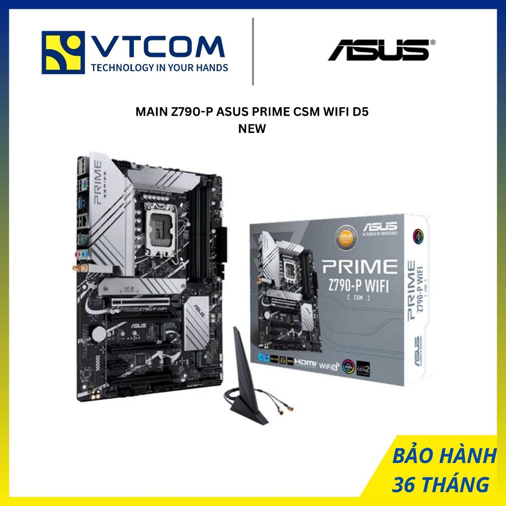 MAINBOARD Z790-P ASUS PRIME CSM WIFI D5 NEW
