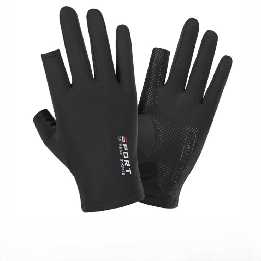 【MotoPlex】Găng Tay Hở 2 Ngón Chống Nắng, Có Thể Sử Dụng Cảm Ứng Điện Thoại