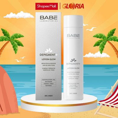 Lotion Dưỡng Sáng Và Làm Mờ Vết Thâm Nám BABE DEPIGMENT+ Lotion Glow Chai 150ml