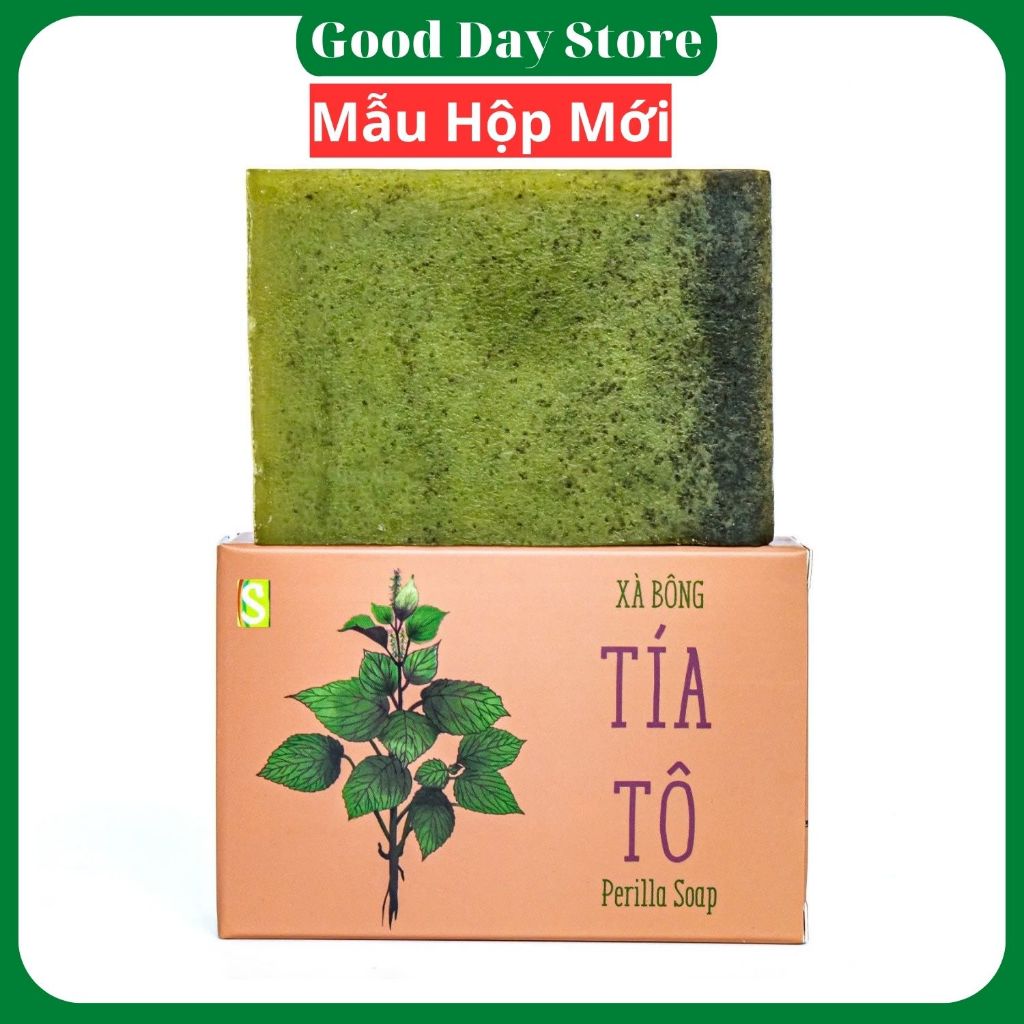 Xà bông Tía Tô,Xà phòng thảo dược HTX Sinh Dược