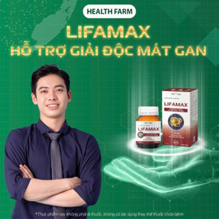 [Chính Hãng] Giải Độc Gan Lifamax - Hỗ trợ Mát Gan, Men Gan Cao, Nóng Trong - Hộp 30v