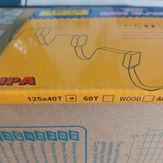 Lưỡi cắt gỗ ASAK 125mm 40 răng