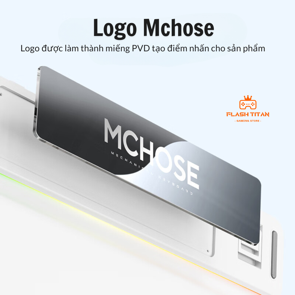 Bàn phím cơ Mchose K99 v2- 3 mode kết nối - Hỗ trợ hotswap - Led RGB nhiều chế độ - Mạch xuôi | BigBuy360 - bigbuy360.vn