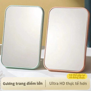  Gương trang điểm để bàn không vỡ Gương để bàn thiết kế đẹp Gương trang điểm gấp dễ thương 