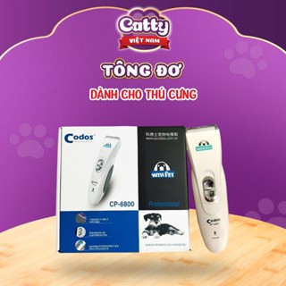 Tông đơ CODOS 6800 , tông đơ cắt lông chó mèo codos kèm lưỡi và sạc