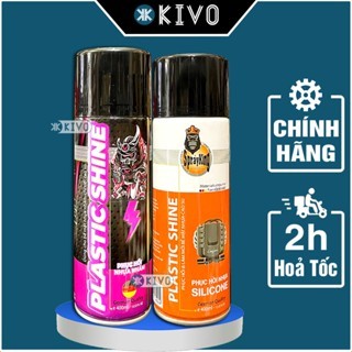 Chai Phục Hồi Nhựa Nhám Sprayking 400ml Nhựa Đen,Cao Su Làm Mới Nhựa Nhám- Xịt Bóng Xe-KIVO