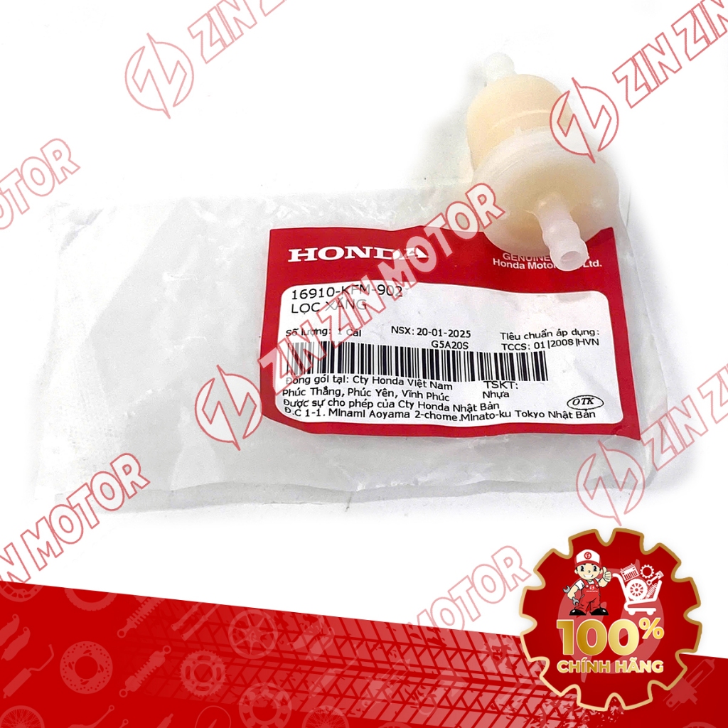 Cốc Lọc Xăng Wave Blade 110 2017 - 2025 16910-KFM-902 Chính Hãng - ZZM