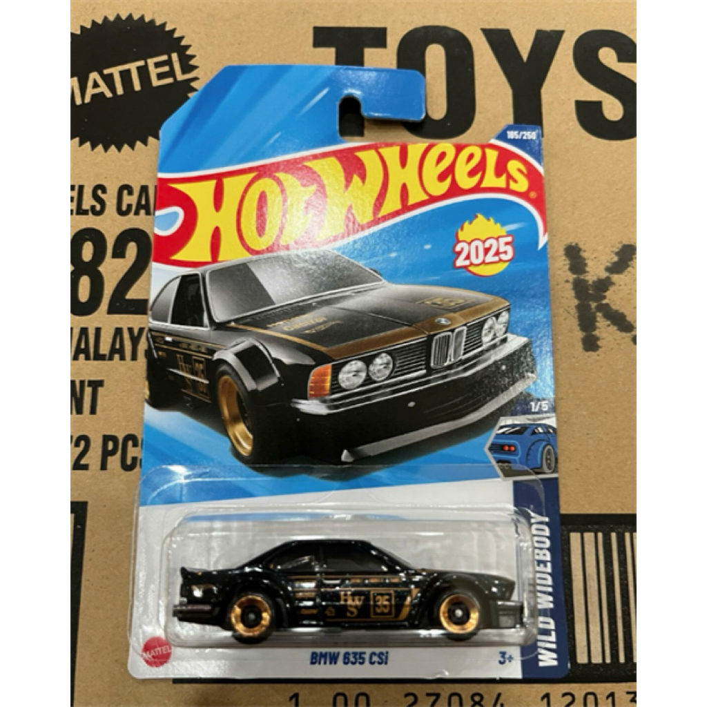 Hot wheels xe mô hình BMW 635 CSI (hot 2025)