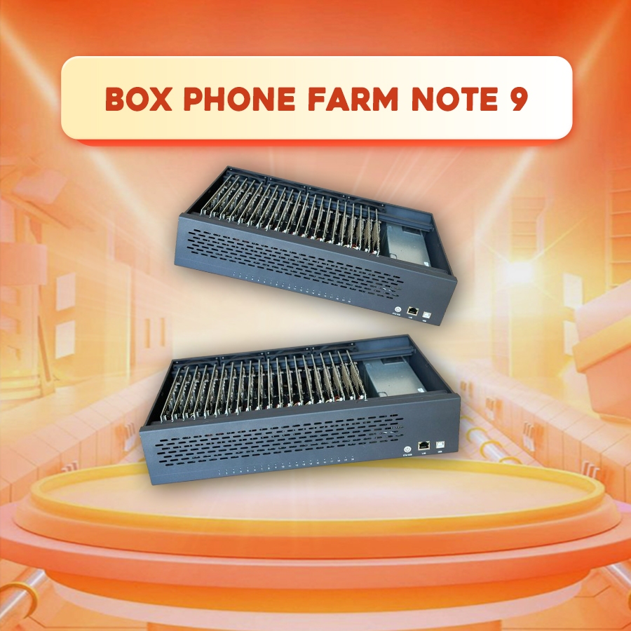 Box Phone Farm NOTE 9 RAM 6GB/64 - BestPhoneFarm BestMoon.Vn