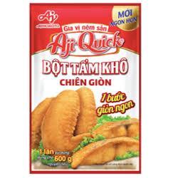[CHÍNH HÃNG] Bột Chiên Gà Giòn Ajiquick 42 Gam