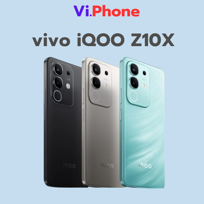 Điện thoại Vivo iQOO Z10x 5G /Dimensity 7300/ new full box