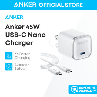 Anker sạc Nano 45W Type C Sạc nhanh, phích cắm nhỏ gọn và có thể gập lại USB C Charger A2692/B2692