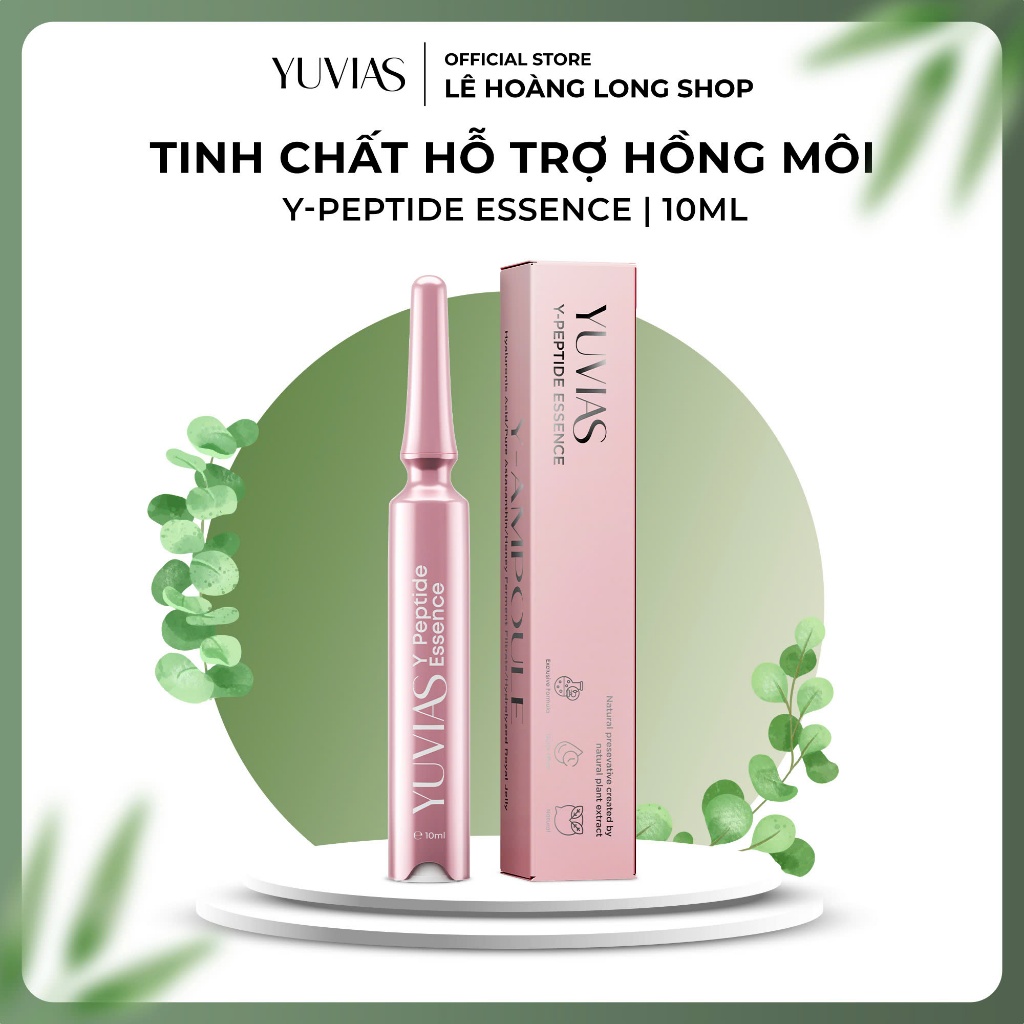 Tinh chất dưỡng môi, serum khử thâm môi YUVIAS dưỡng ẩm, hồng môi căng mịn 10ml