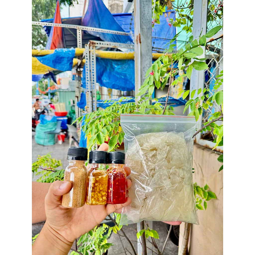 Set bánh chấm trộn siêu ghiền