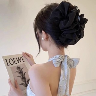 Kẹp tóc nơ tiểu thư  cặp tóc nơ tiểu thư to phong cách hàn quốc