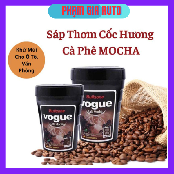 Hộp sáp thơm Cafe khử mùi Ô TÔ - BULLSONE VOGUE CAFE MOCHA
