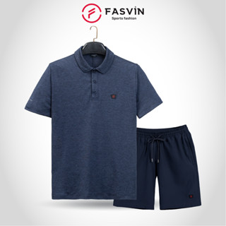 Bộ quần áo nam mùa hè Fasvin AB23590.HN chất liệu tốt, kiểu dáng đẹp