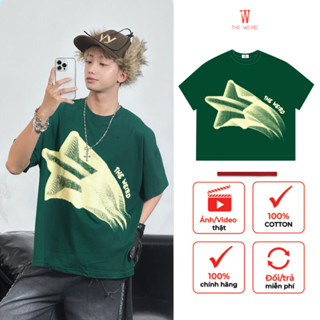 LOCAL BRAND Áo thun The Weird Phong Cách Unisex Form BOXY ATK1256