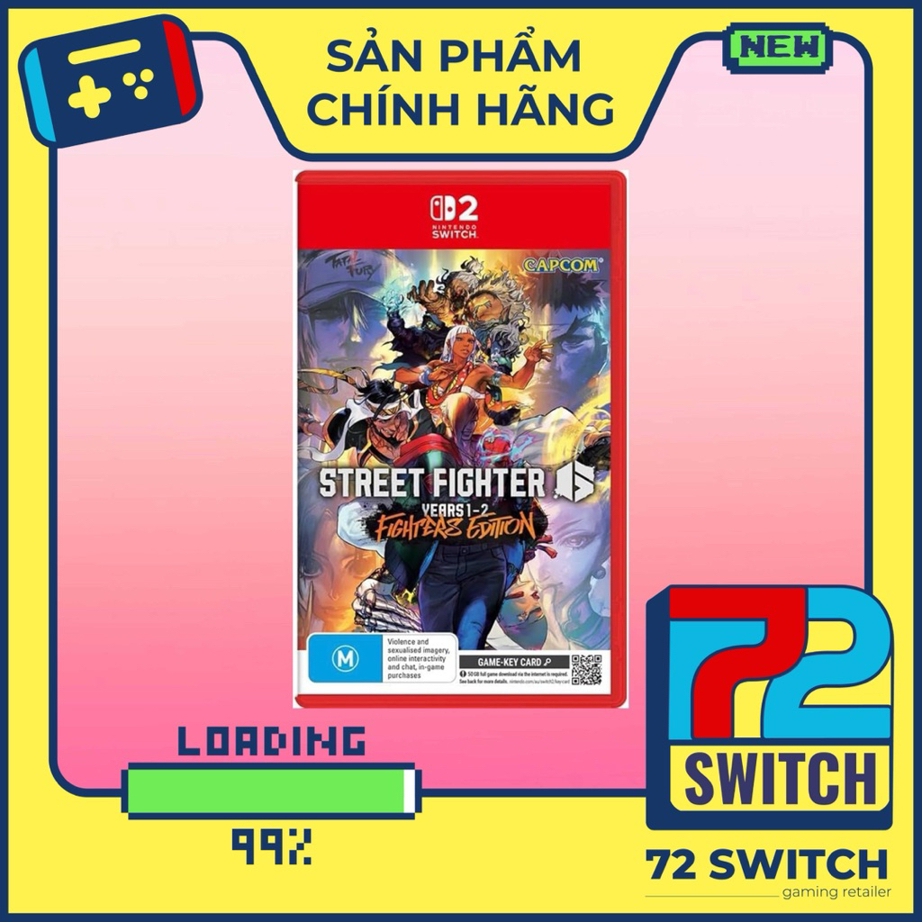 Băng Game Street Fighter™ 6 Years 1-2 Fighters Edition Nintendo Switch 2