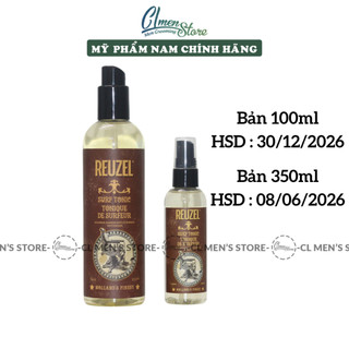  Xịt tạo phồng tóc Reuzel Surf Tonic - Sea Salt Spray 100ml - 355ml | Prestyling bảo vệ nhiệt cho tóc 