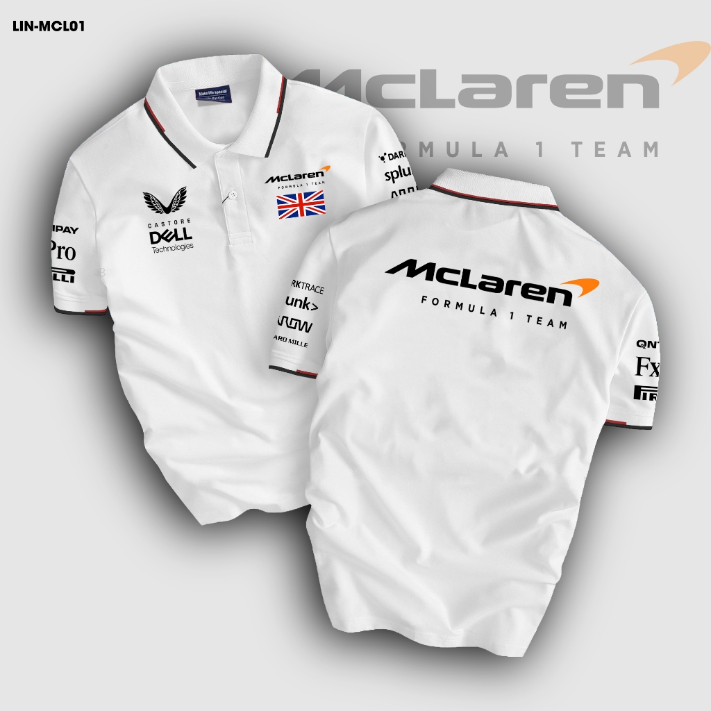 Áo Polo Racing F1 McLaren