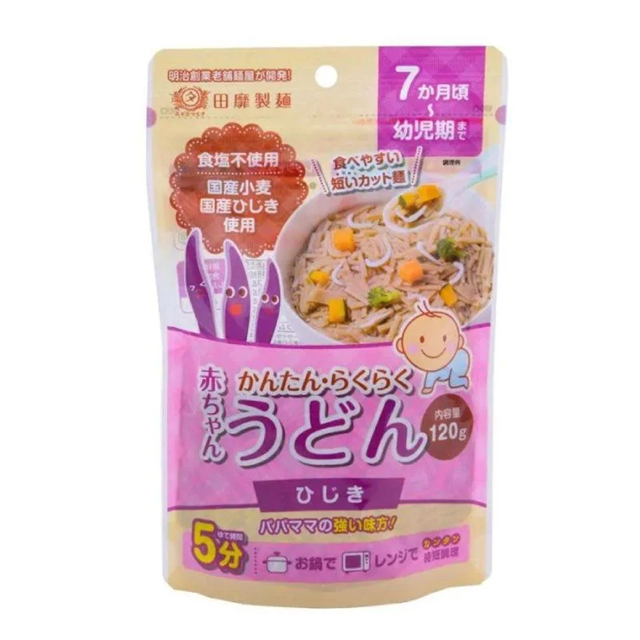 Mì udon Akachan tách muối 120g cho bé nhiều vị