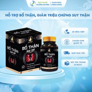  Viên Uống Bổ Thận Âm Giúp Giảm Triệu Chứng Do Suy Thận Tiểu Đêm Nhiều Mệt Mỏi Tan Sỏi Thận Sỏi Mật - 30 Viên Hộp 