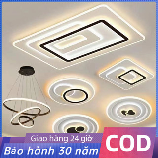  Đèn Led Trần Phòng Ngủ Bắc Âu Đèn ốp trần Trang Trí Phòng Khách Hiện Đại Đèn thả bàn ăn 