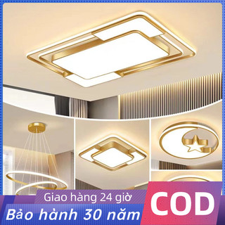  đèn trần Đèn ốp trần trang trí phòng khách và phòng ngủ phòng bếp kiểu mẫu hiện đại đèn led ốp trần nhà phố biệt 