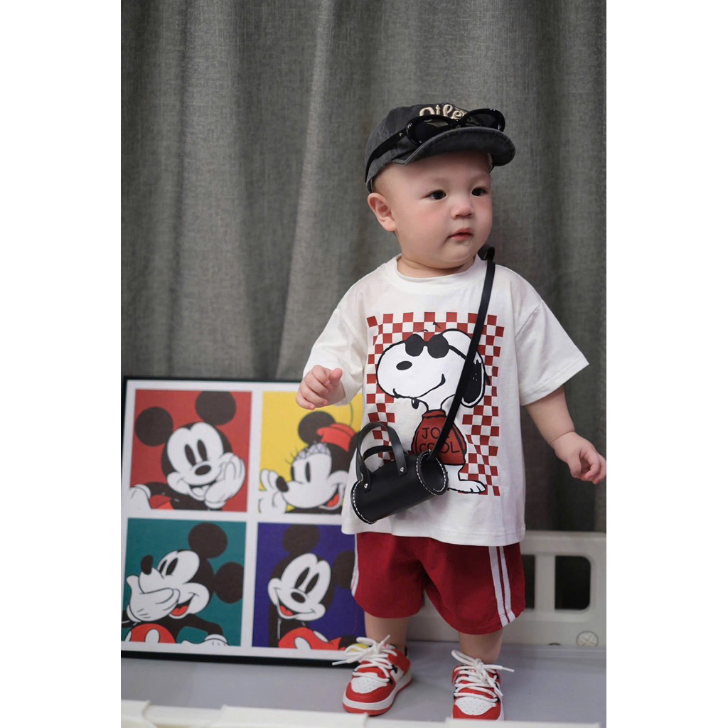 Set Snoopy Cá Tính Cho Bé