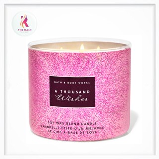 Nến thơm 3 bấc cao cấp Bath Body Works A Thousand Wishes 411g