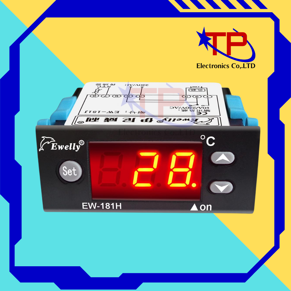 [Giá siêu hạt dẻ] Bộ Điều Khiển Nhiệt Độ - Đồng Hồ Kho Lạnh Ewelly EW-181H, EW-285 Chính Hãng