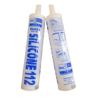 Chai keo silicone 112 (Màu keo trong)