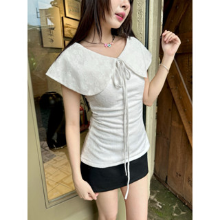 Áo Kiểu Nữ Cổ Sen Dáng Ôm - Lisa Top