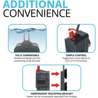 Máy sưởi Bể Cá FLUVAL E Series - Máy sưởi bể cá