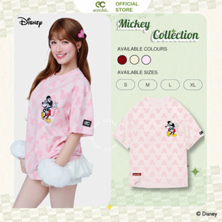 Áo Phông Oversize ECOCHIC x HÒA MINZY ICONIC MICKEY Chính Hãng Bản Quyền Disney MICKEY COLLECTION TS013
