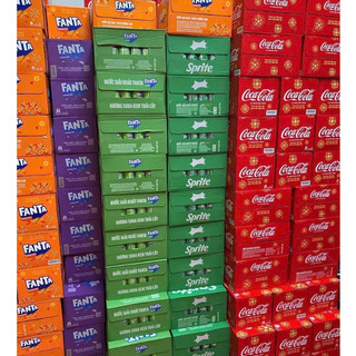   Siêu Tốc 1H  Thùng 24 chai 300ml nước ngọt giải khát có gas Fanta đủ vị  Coca-Cola - hàng chính hãng 