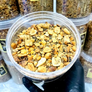 500G Muối Lạc Vừng (Mè) Đen Bếp Củi Giã Tay Đậm Đà Hương Vị Xưa Thơm Ngon Khó Cưỡng