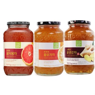 Trà Hàn Quốc Cholocwon Đủ Vị , Trà Bưởi, Trà Quýt Jeju, Trà Thanh Yên, Trà Gừng Mật Ong , Hũ 1KG
