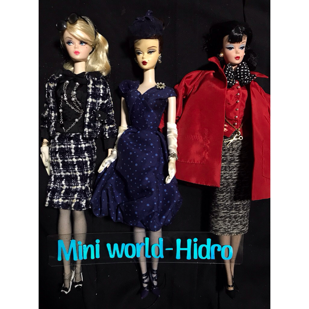 Búp bê Barbie thời trang silkstone chính hãng Mattel Boucle Beauty 2015, Parisienne Pretty, silkston