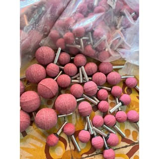 Đá mài trục 6mm hình tròn-giá 2 cái