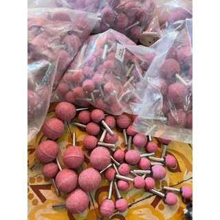Đá mài trục 6mm hình tròn-giá 2 cái