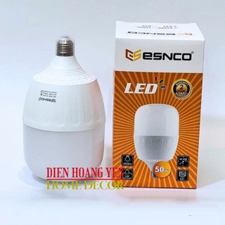  Bóng đèn LED Bulb 40W 50W 30W 20W ESNCO Ánh sáng Trắng 6500K 