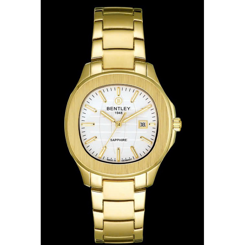 [Chính Hãng 100%] Đồng Hồ Nữ Bentley BL1869-101 (1869) Máy Quartz (Pin) Kính Sapphiare Mặt Siz 34 Dâ