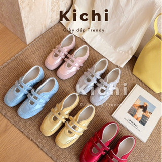 Giày thể thao KICHI quai dán viber Hàn Quốc hot trend 2025 giày sandal nữ tiện lợi W803
