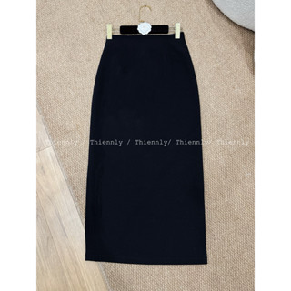 ( Ảnh thật ) 2829 Chân váy bút chì xẻ sau