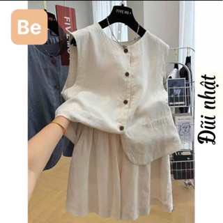Set Đũi Nhật Cao Cấp, Áo Sát Nách Quần Đùi, Mặc Đi Chơi, Đi Du Lịch - XƯỞNG MAY TẠI NHÀ