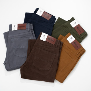 Quần Kaki Jean - Doki cao cấp co giãn 4 chiều, quần kaki nam màu rêu trơn dáng đứng chất vải dầy dặn mềm mịn