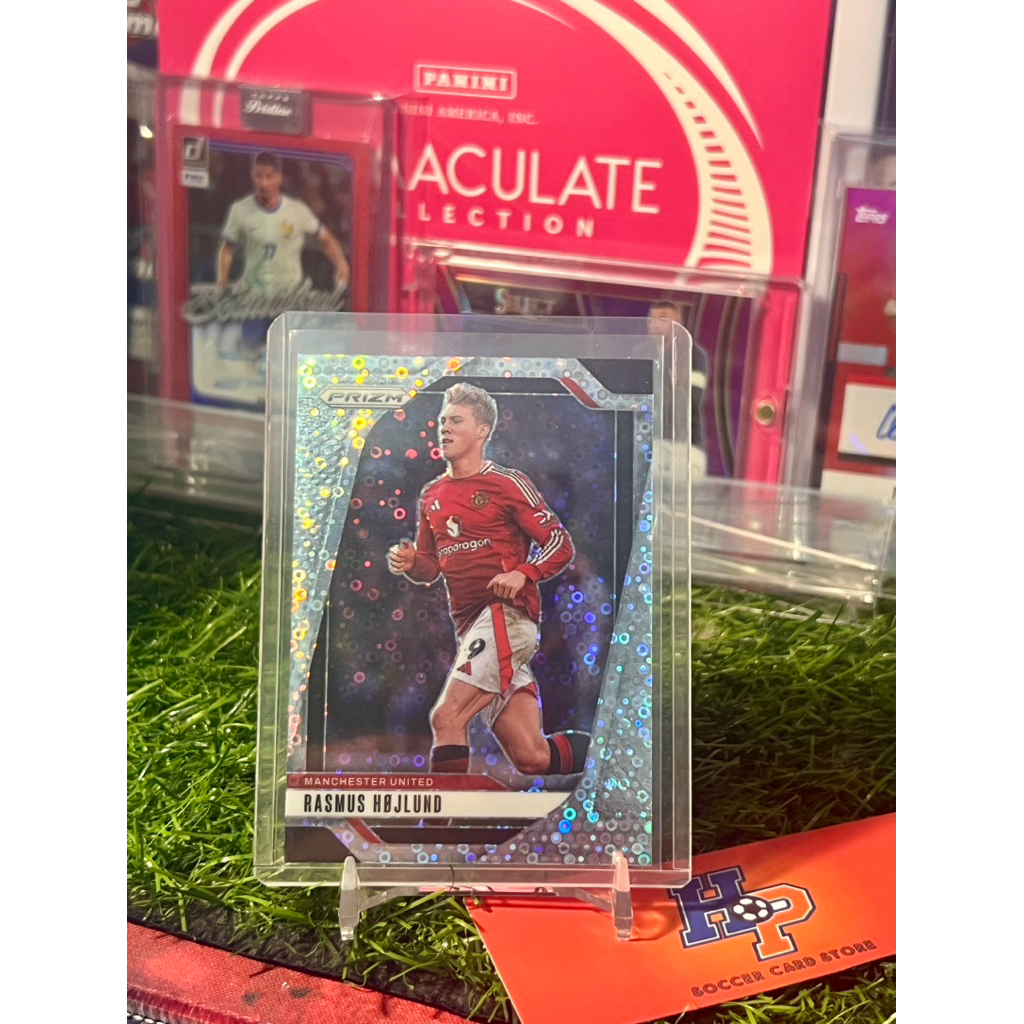 Thẻ bóng đá Rasmus Hojlund Breakaway Panini Prizm EPL 2024/25