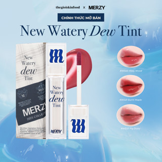[New Dew] Son Tint Bóng Dạng Thạch, Lâu Trôi Cho Đôi Môi Ẩm Mịn Hàn Quốc Merzy The Watery Dew Tint 4g